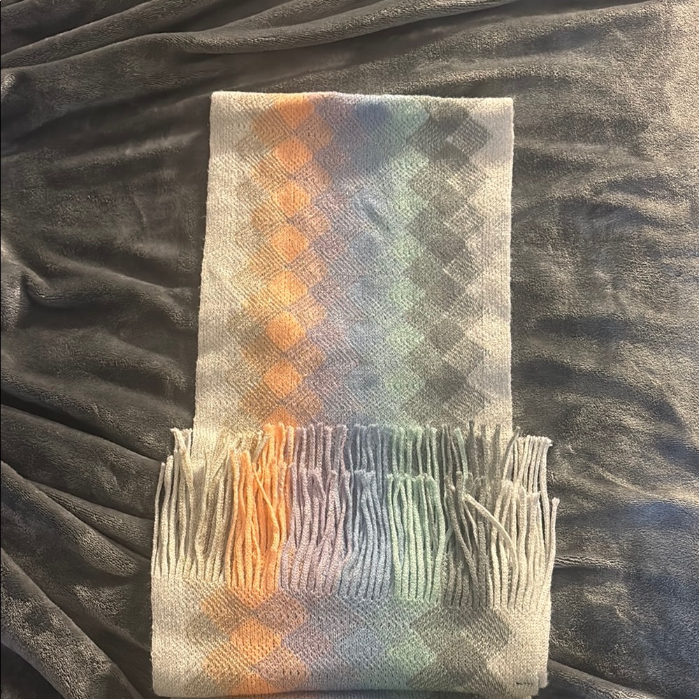 Cejon Multicolor Knit Scarf